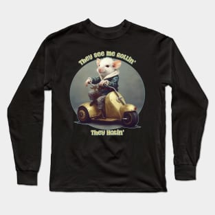 They See Me Rollin' - They Hatin' Mouse Long Sleeve T-Shirt